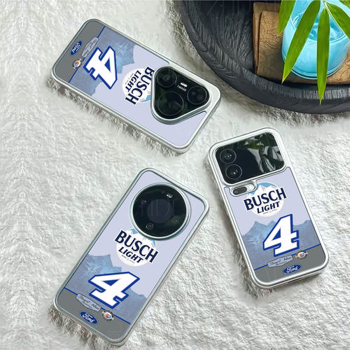 4号布希赛车磁吸磨砂黑框电镀玻璃手机壳适用苹果iphone17promax华为小米15PRO1加ACE5竞速版荣耀MAGIC8PROAI