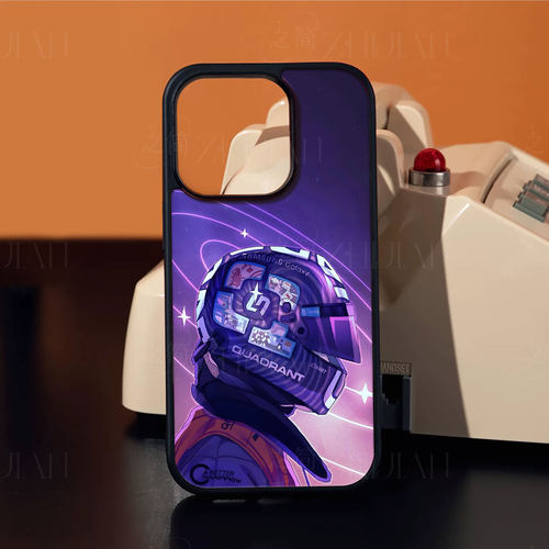 三星赛车头盔磁吸磨砂黑框电镀玻璃手机壳适用苹果iphone17promax华为荣耀500PROPLus16/15/14荣耀X80I红米NO