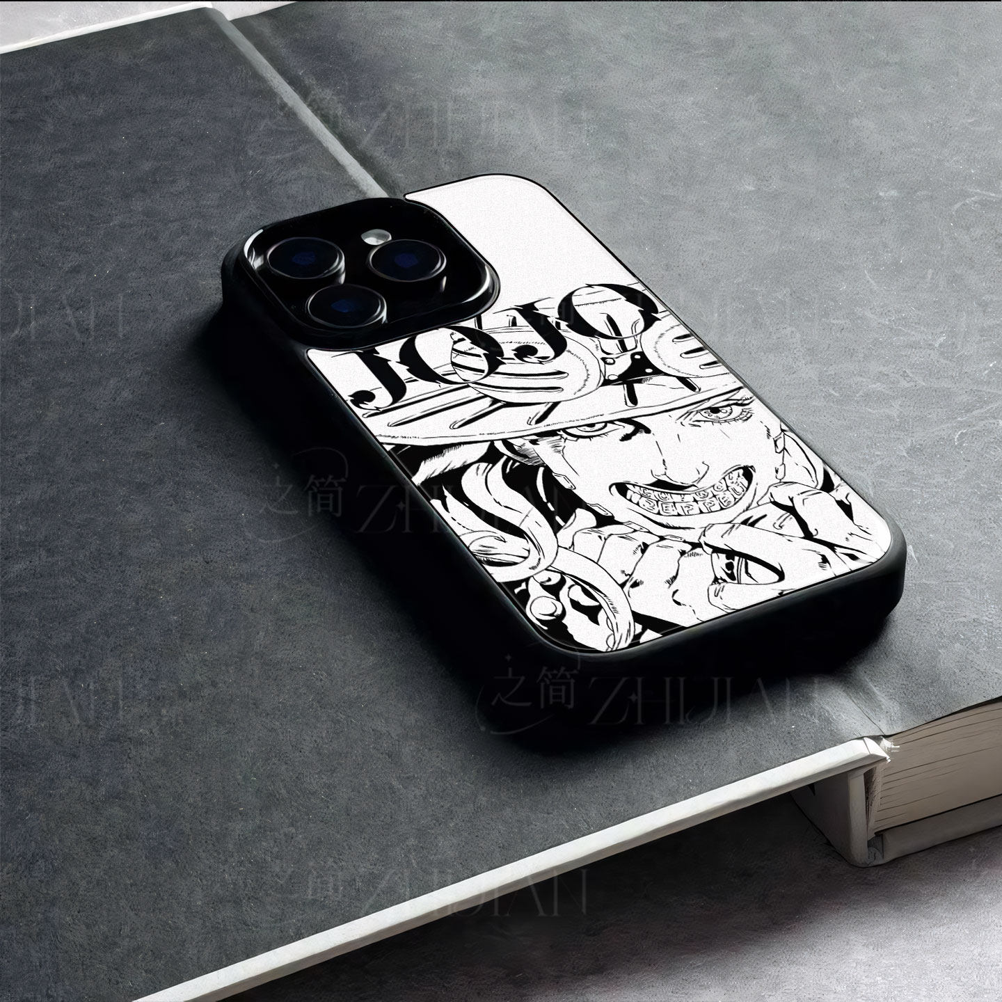 JOJO杰洛磁吸磨砂黑框玻璃手机壳适用苹果iphone17promax华为荣耀500proNOVA14至尊NOVA15pro畅享80PRO
