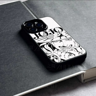 JOJO杰洛磁吸磨砂黑框玻璃手机壳适用苹果iphone17promax华为荣耀500proNOVA14至尊NOVA15pro畅享80PRO
