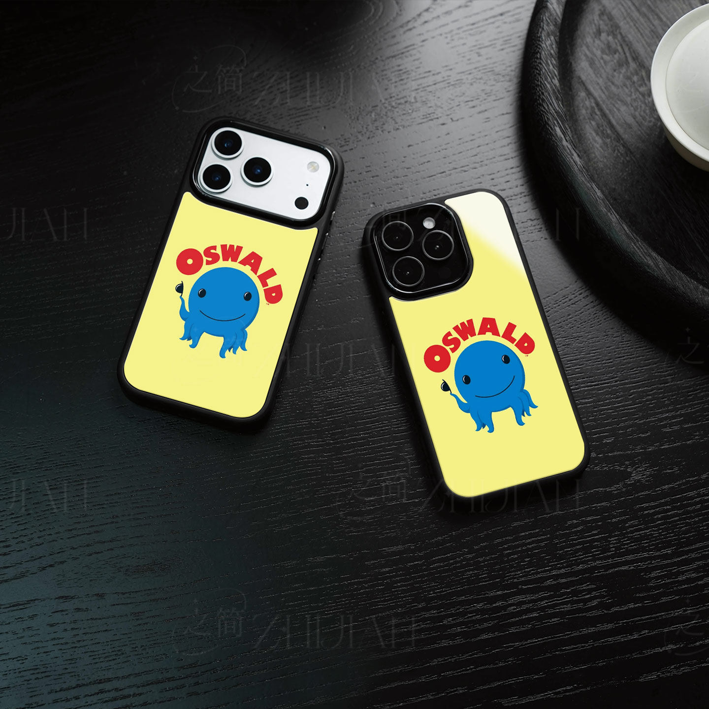 奥斯华章鱼磁吸磨砂黑框电镀玻璃手机壳适用苹果iphone17promax华为1加ACE5竞速版OPPORENO11PROOPPORENO15PR