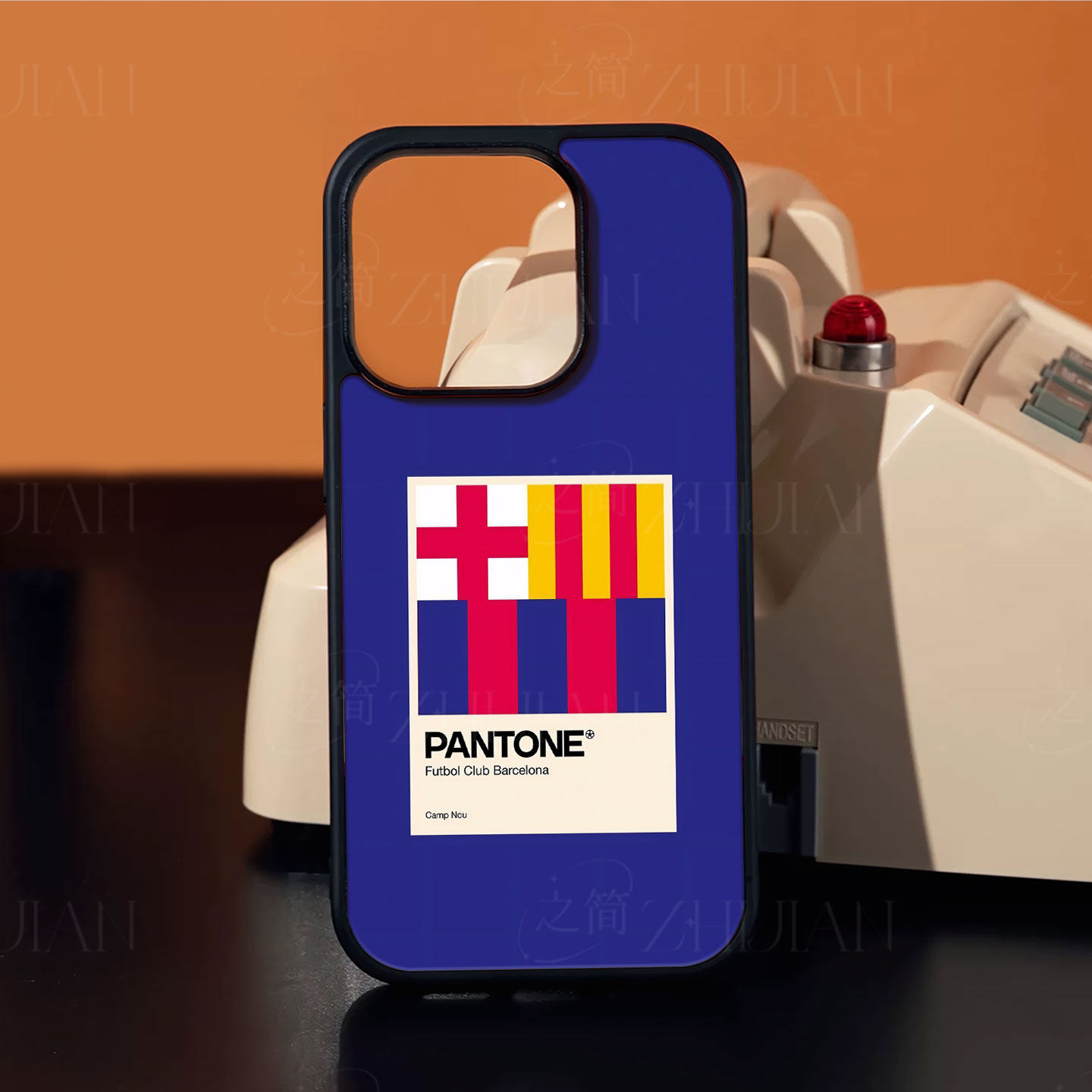 巴萨潘通磁吸磨砂黑框电镀玻璃手机壳适用苹果iphone17promax华为VIVOY300PRO荣耀60PROVIVOS18EOPPOFINDX8S