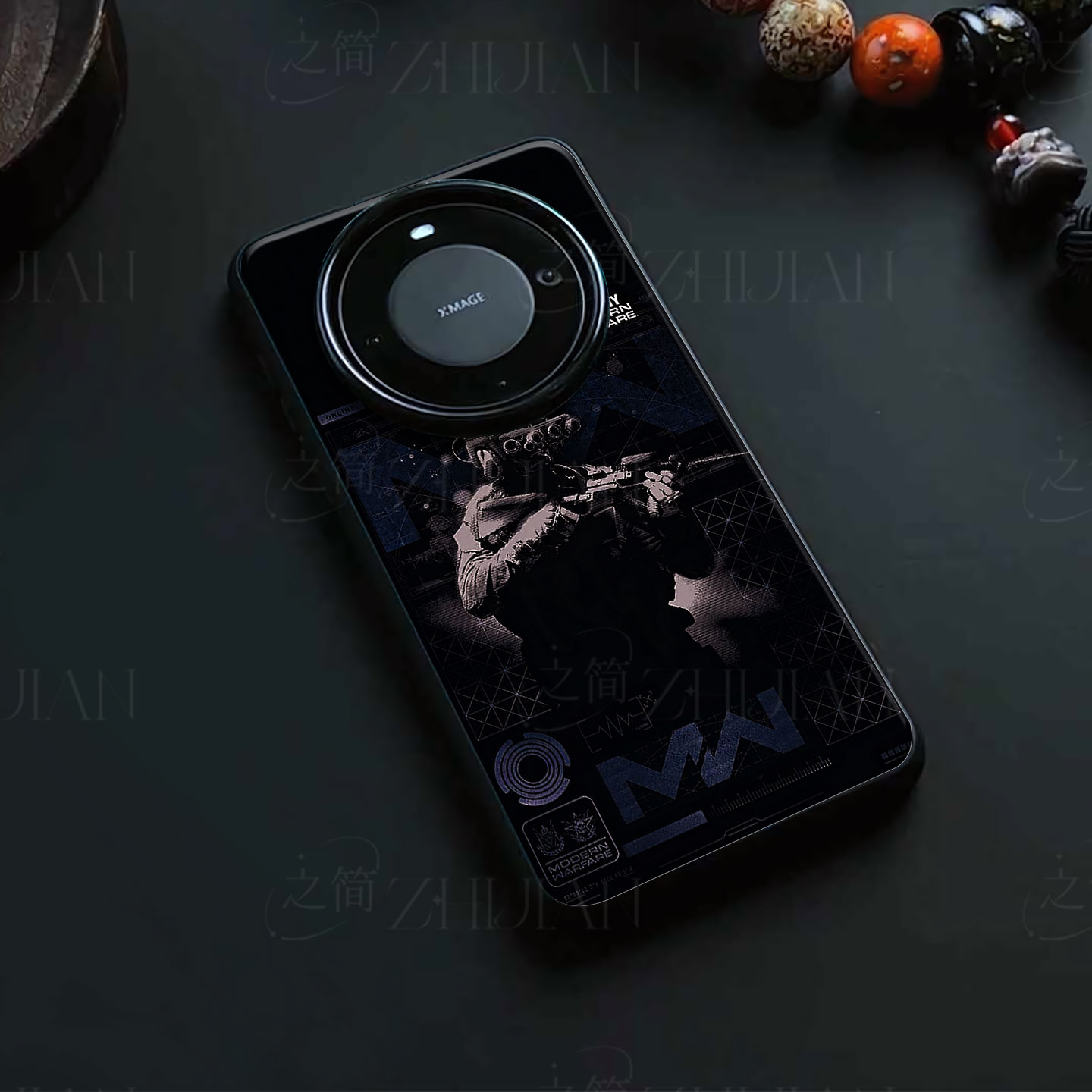 使命召唤磁吸磨砂黑框电镀玻璃手机壳适用苹果iphone17promax华为荣耀500PROOPPORENO10PROVIVOS18PROIQOONEO