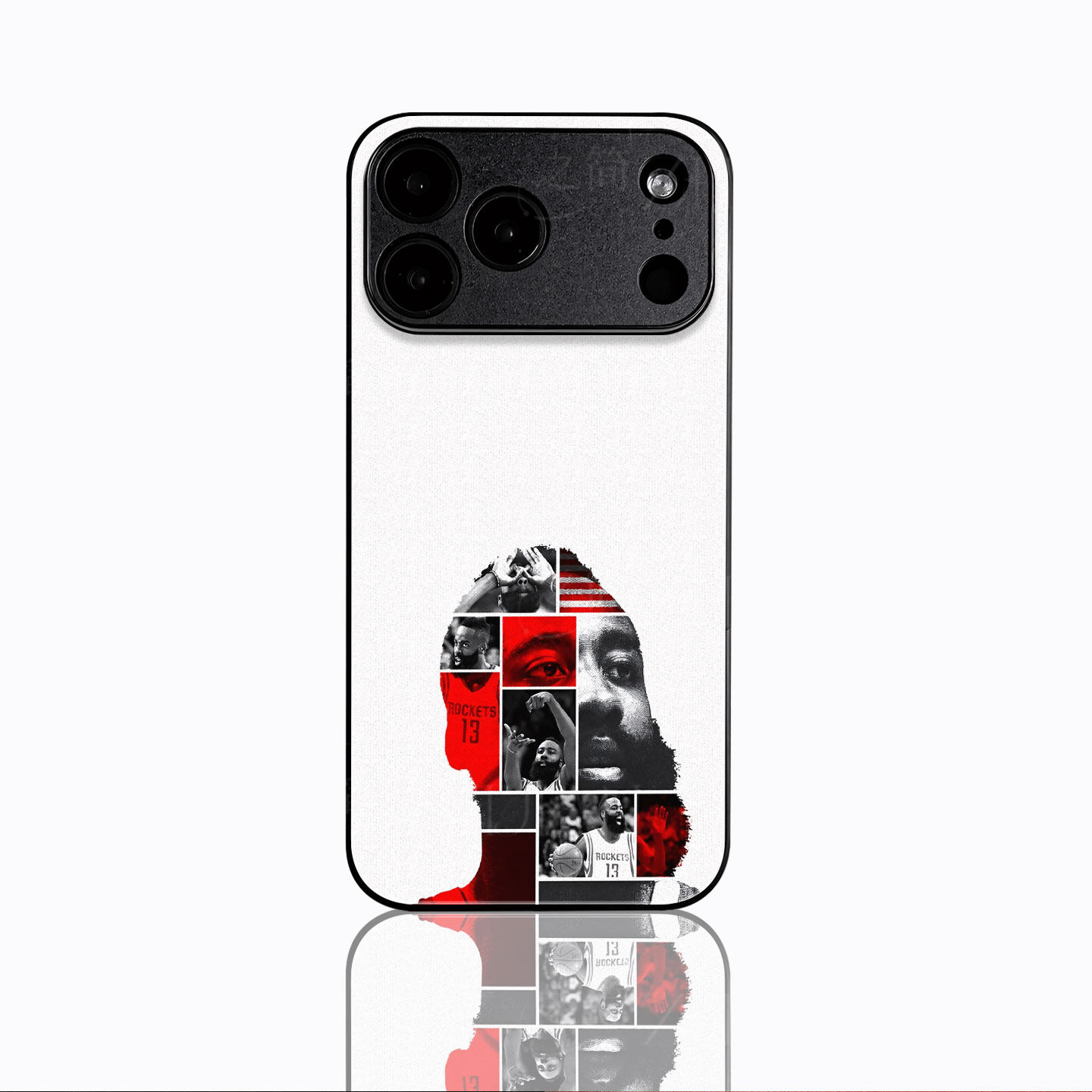 哈登拼贴磁吸磨砂黑框电镀玻璃手机壳适用苹果iphone17promax华为小米15PRO1加12红米NOTE12PROPLUSPURA80PRO