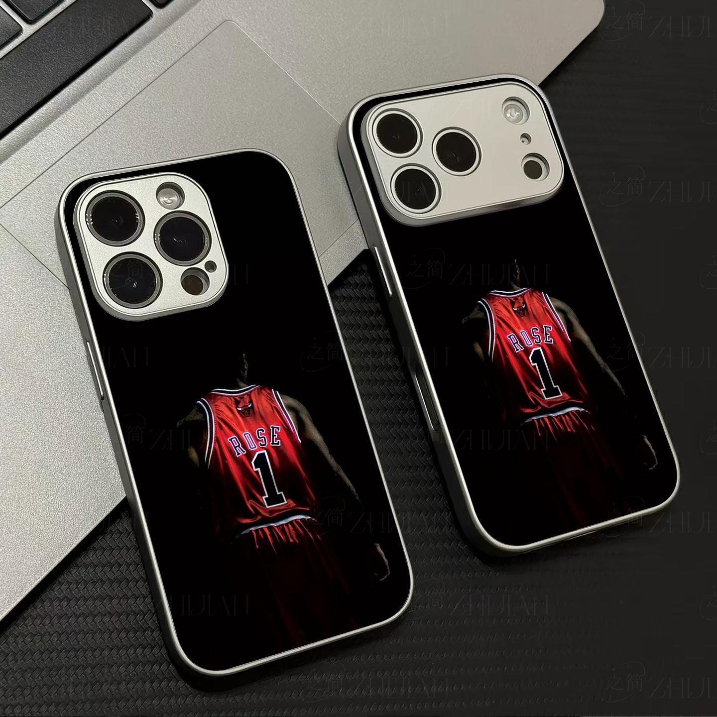 罗斯一号球衣磁吸磨砂黑框电镀玻璃手机壳适用苹果iphone17promax华为1加TURBO6小米15SPROOPPORENO15CVIVOX3