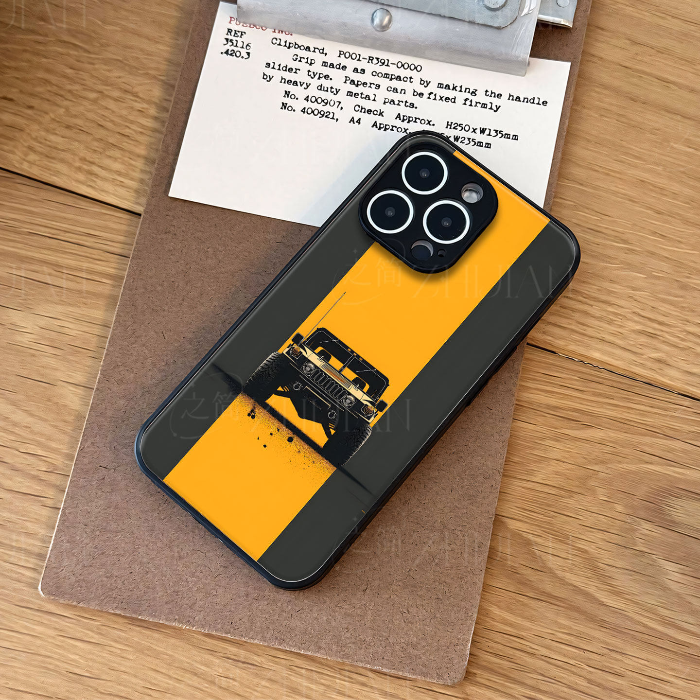 悍马越野车磁吸磨砂黑框电镀玻璃手机壳适用苹果iphone17promax华为OPPOFINDX7ULTRA红米K60至尊版1加12荣耀9