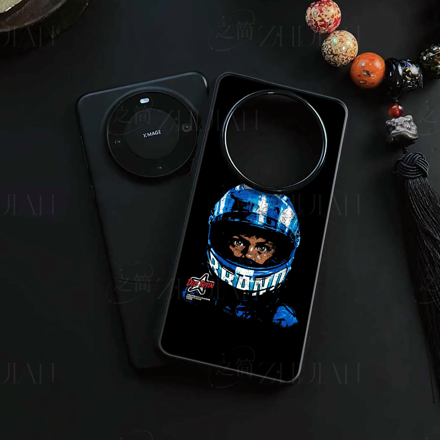 F1复古赛车手头盔磁吸磨砂黑框电镀玻璃手机壳适用苹果iphone17promax华为红米K60至尊版VIVOX80PRONOVA14活