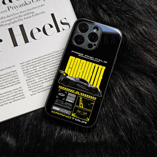 科尔维特磁吸磨砂黑框电镀玻璃手机壳适用苹果iphone17promax华为红米K80至尊版VIVOX300PRO小米12PROVIVOX30