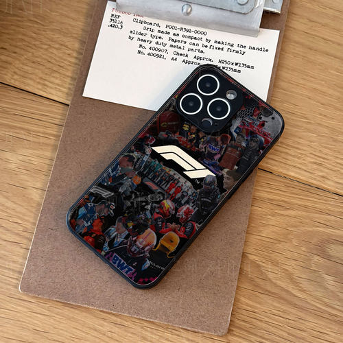 F1车手磁吸磨砂黑框电镀玻璃手机壳适用苹果iphone17promax华为VIVOX100ULTRAOPPOFINDX8PRO荣耀MAGIC4PRO红
