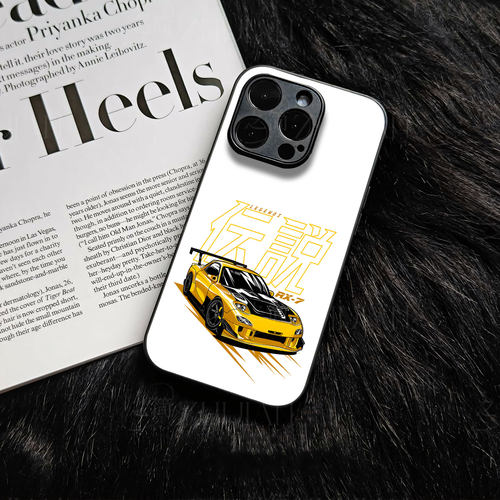 传说RX7磁吸磨砂黑框电镀玻璃手机壳适用苹果iphone17promax华为1加ACE3PRO荣耀90GTNOVA10SE1加ACE5至尊版