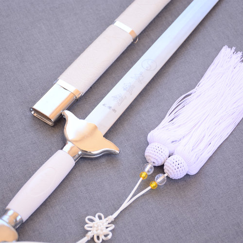 不锈钢硬剑影视道具镇宅