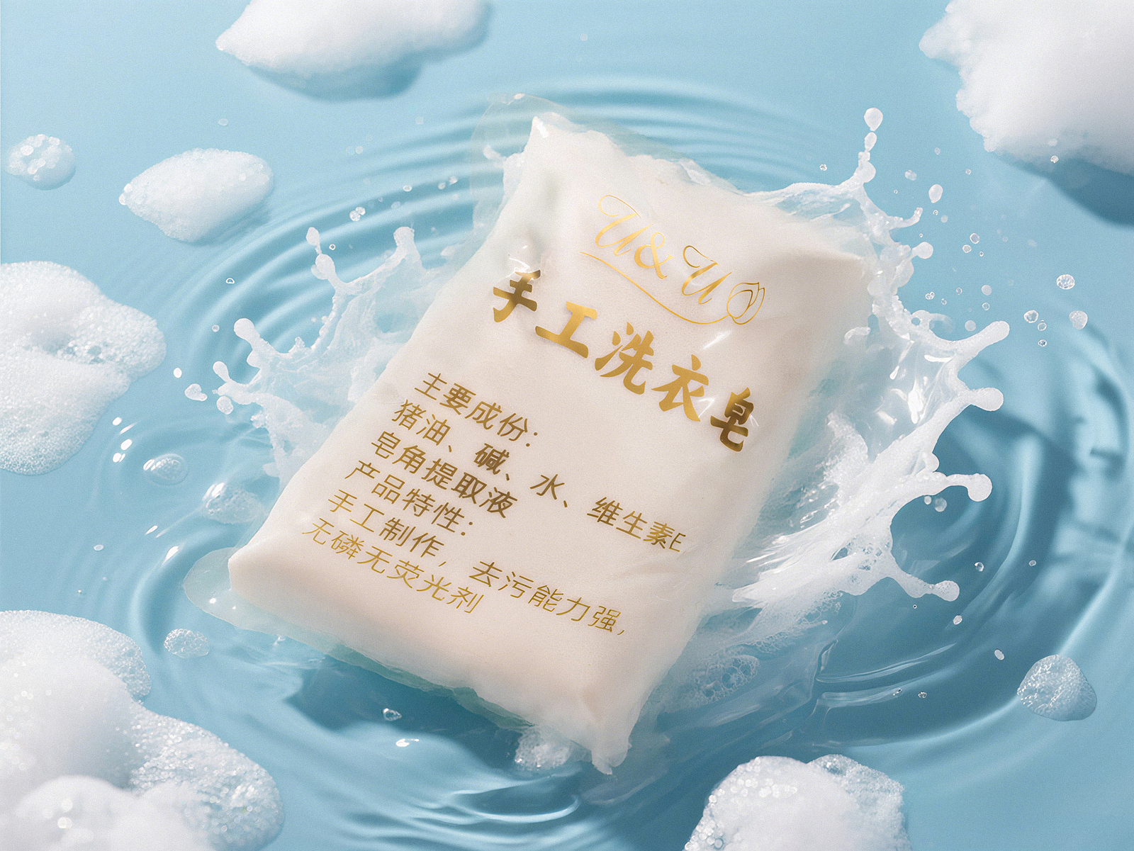 皂夹手工洗衣皂粉洗衣粉去污神器无添加内衣酒店儿童专用