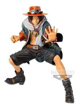 ｛玩品库｝万代眼镜厂海贼航海王编年史系列koa沙漠艾斯手办景品