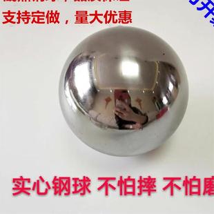 钢球滚肚子按摩揉腹松腹腹部滚动按摩锻炼居家健身用钢球特大钢珠