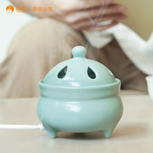 酉圆工坊电子沉檀香薰乳丁台湾