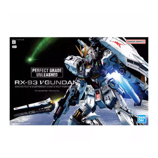 现货 万代 PGU 1/60 牛高达 RX-93 ν敢达 逆袭的夏亚 拼装模型