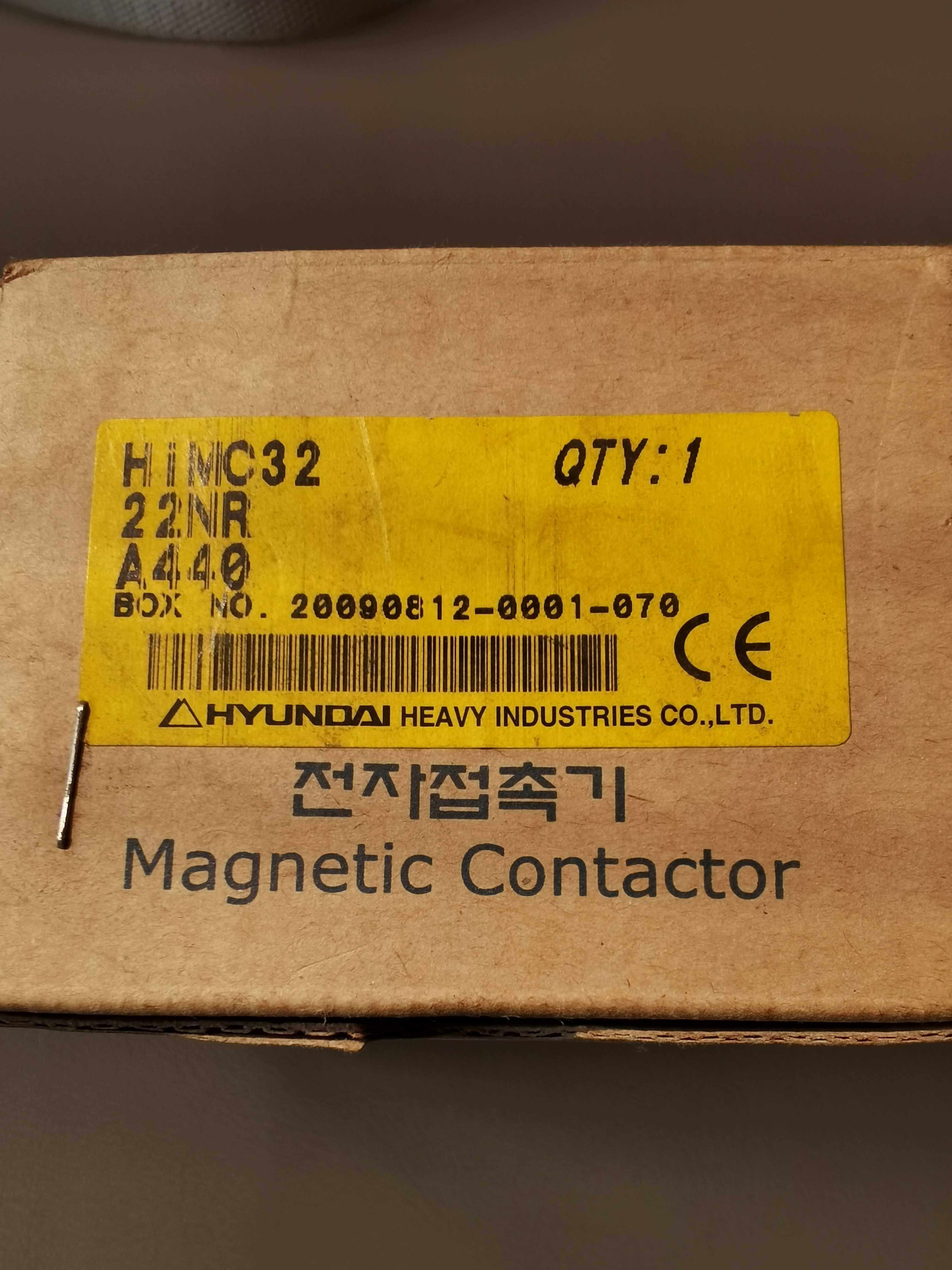 HYUNDAI现代HiMC32 22NR A440接触器现货属于什么档次？