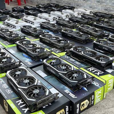 华硕RTX3070 GTX1660Super七彩虹2060微星1080Ti游戏3060独立显卡