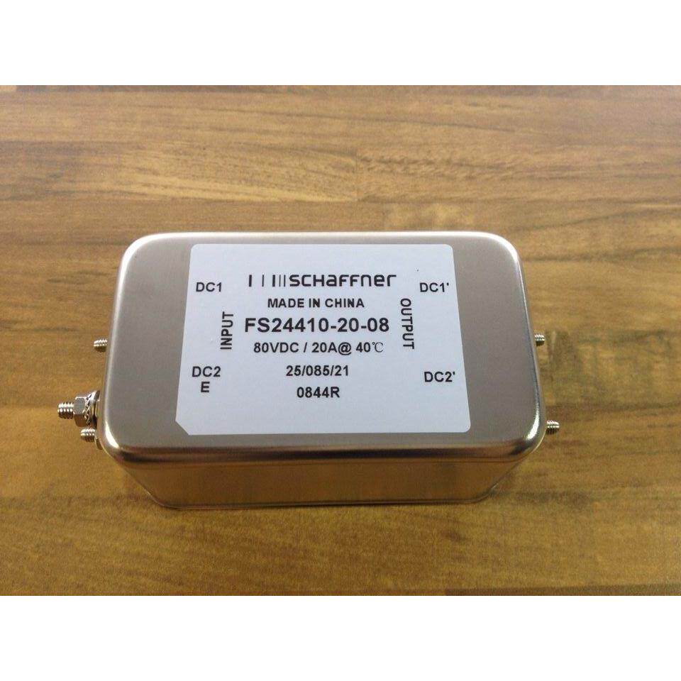 原装schaffner夏弗纳fs24410-20-08直流线路滤波器 80vdc 20a正品
