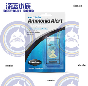 Seachem 海化 阿摩尼亚卡 Ammonia Alert PH 氨卡 测试卡包邮真品
