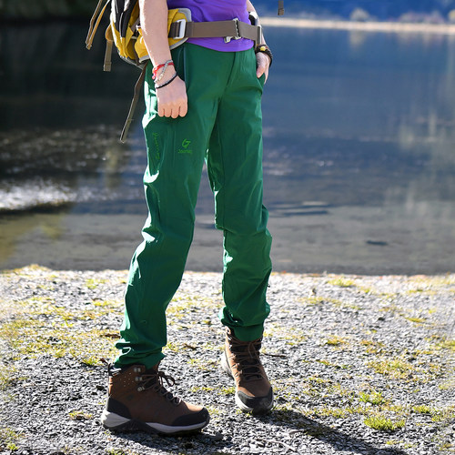 北京森林户外【游溯】原创登山显瘦凉感透气高弹徒步速干长裤女式