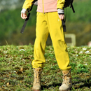 北京森林户外秋冬休闲旅行320G双面摇粒绒加厚保暖束脚抓绒长裤 女