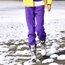 女 加绒卫裤 北京森林户外2025春秋新品 保暖厚摇粒绒登山旅行抓绒裤