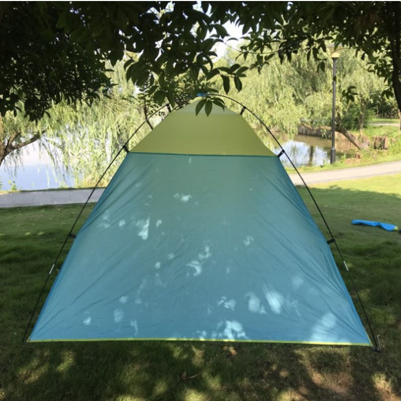 遮阳防晒无底滩帐篷速开简易边登山休沙闲5三角钓鱼遮阳海帐-8人