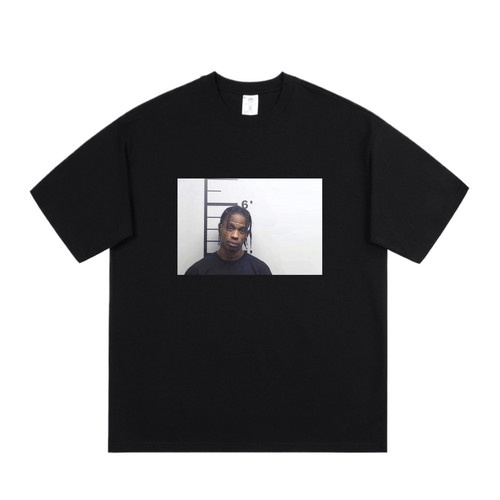 Yc25 EE955N 体恤320克重磅travisscott短袖美式嘻哈衣服T恤新款