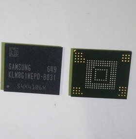 全新KLM8G1WEPD-B031储存器 EMMC 8GB【直拍】