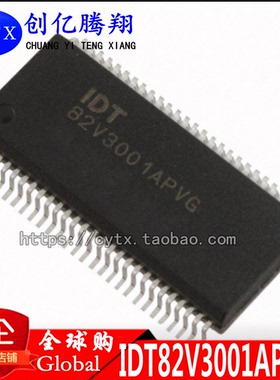 全新原装 IDT82V3001APVG8 82V3001APVG SSOP-56 时钟/计时现货