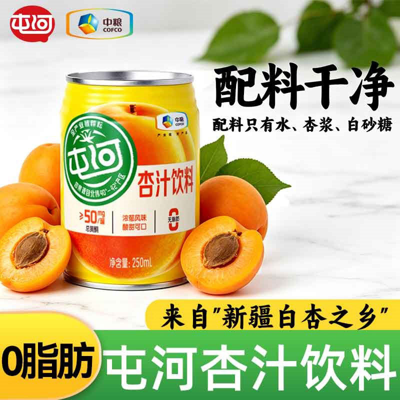 中粮屯河杏汁250ml0脂轻食图片