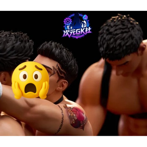 gm新品Bribery三人物GK手办模型