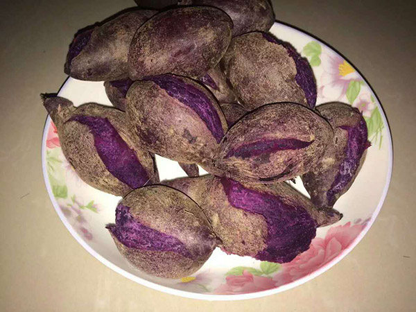 越南小紫薯 新鲜 特产 地瓜 红薯 番薯 8斤装包邮