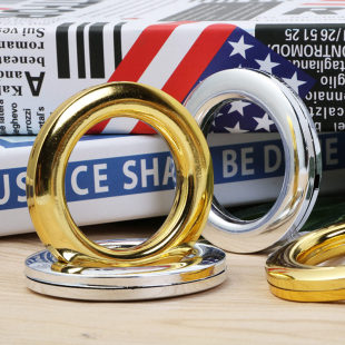 窗帘普通环工程窗帘配件辅料罗马圈加工打孔小圆圈塑料罗马杆环圈