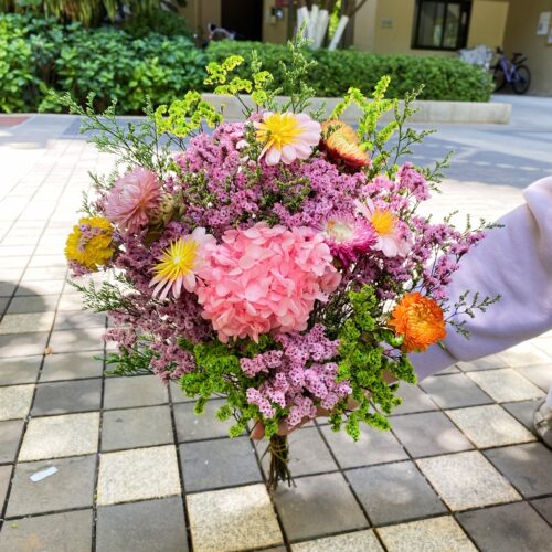 永生花干花花束高级感真花风干天然满天星餐桌装饰家居摆件客厅
