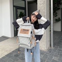 书包女双肩包可放电脑韩系高中高颜值2025新款通勤旅游大学生背包