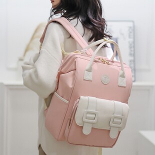 亲子妈咪包母婴遛娃小包外出轻便手提2026年新款双肩子母包旅行包