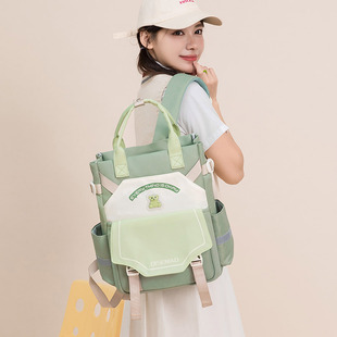 初中生书包女2026年新款大容量结实耐用高中生品牌高颜值双肩背包