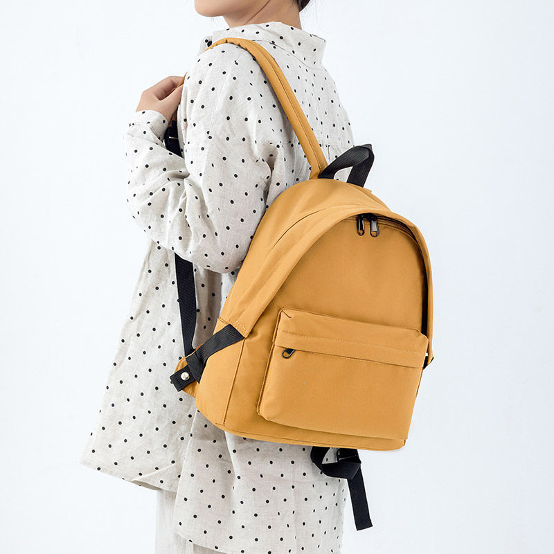 超高颜值书包韩系慵懒风品牌学院风甜妹奶油系女大学生双肩包背包