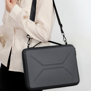 硬壳单肩笔记本内胆包14寸电脑保护套13适用苹果MacBook Pro13.3