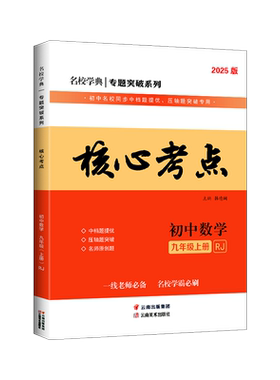核心考点九年级中考数学人教版
