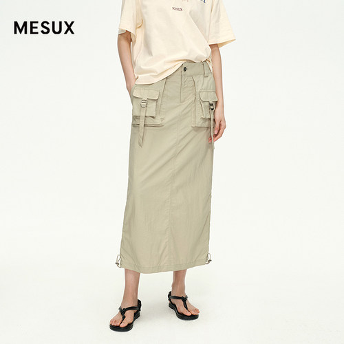 MEUX米岫2025半身裙MNMUS419