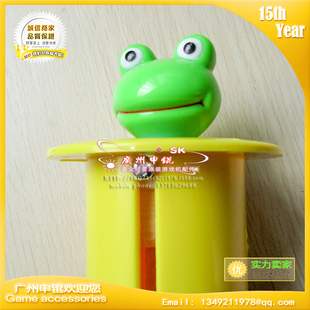 打地鼠青蛙鼠筒SK动漫配件 猜猜鼠/叮当乐园/打地鼠适配用青蛙头