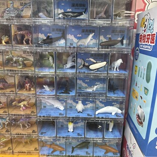 深海探秘海洋动物仿真模型 锤头鲨/抹香鲸 摆件 儿童认知玩具