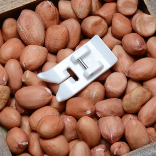 重机真善美家用电动缝纫机配件特氟龙不粘压脚皮革特滑蝴蝶胜家