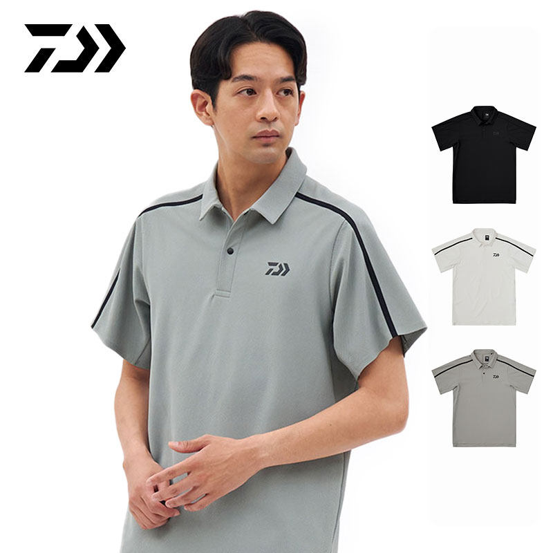 DAIWA达亿瓦 26春夏DE-9426速干防晒POLO衫短袖T恤休闲钓鱼服半袖