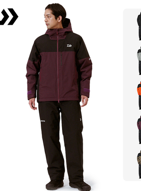 DAIWA达亿瓦 25秋冬DW-1925 保暖夹棉外套GORE TEX冬季套装长裤