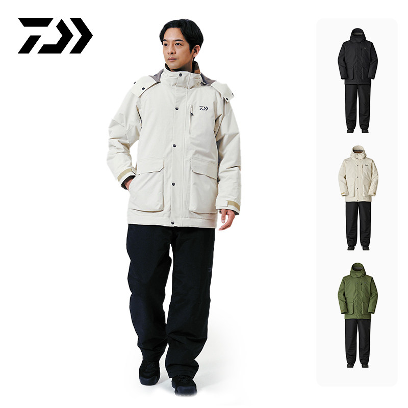 DAIWA达亿瓦 25秋冬DW-3225 RAINMAX防雨保暖钓鱼服休闲防寒服