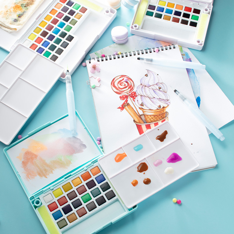 樱花潮流便携写生套装